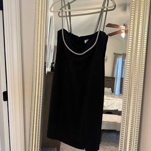 Showpo Black Embellished Dress - Size 8